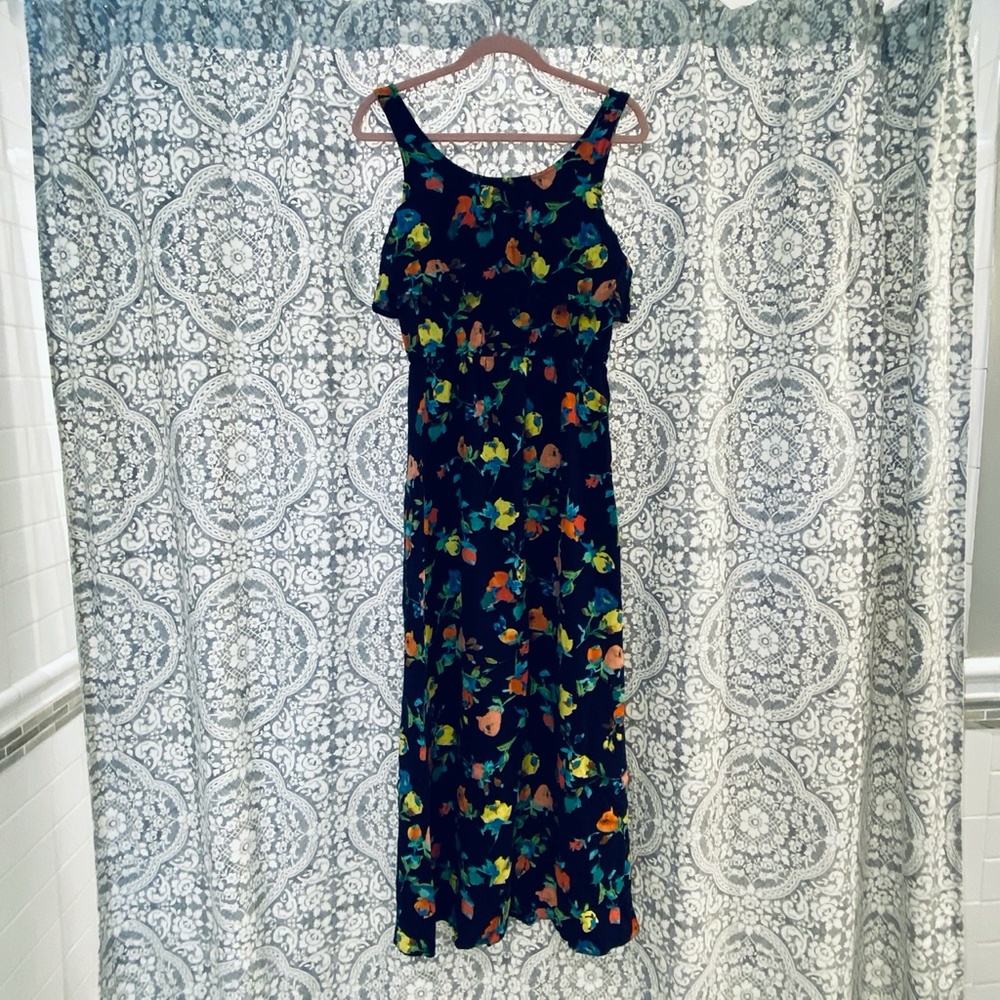 *NWOT* Merona Floral Print Sleeveless Maxi Dress